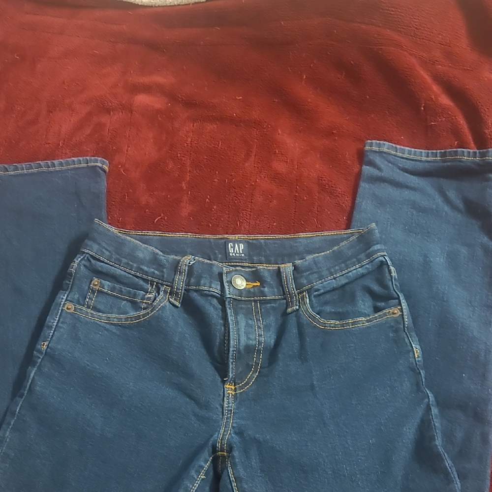 GAP Classic Indigo Straight Leg Jeans